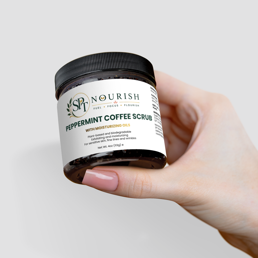 Peppermint Coffee Scrub